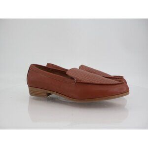 Aerosoles Edna Loafers Womens Size 9 Wide Faux Leather Brown Slip On Shoes